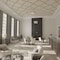 Ekena Millwork 66 56W x 66 56H x 38T Large May Decorative Fretwork Wood Ceiling Panels, Wood Paint Grade CELW67X67X0375MAYMF - alternate 6